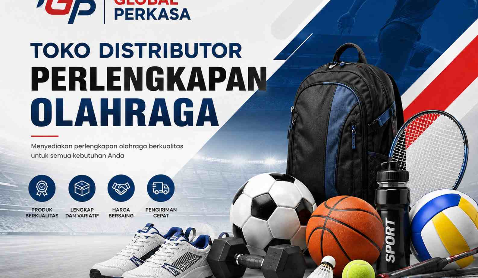 Tjandra Global Perkasa, B-Sport, perlengkapan alat olahraga, distributor perlengkapan olahraga